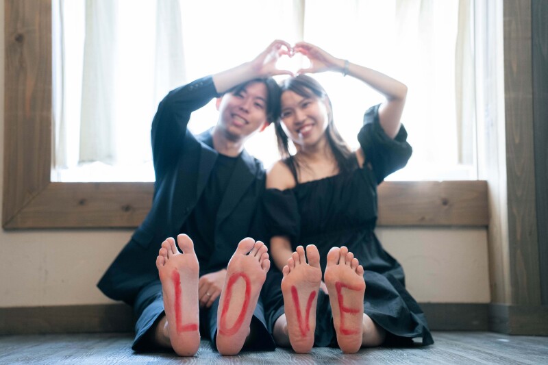 ★Photorait限定【飾らない2人の特別な時間を】カジュアルフォトプラン〜L版写真付き〜