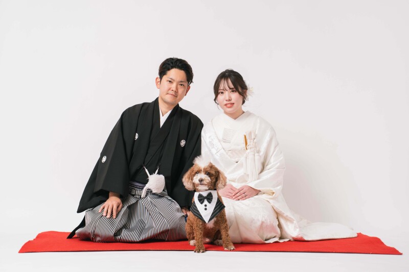 ★Photorait限定【たいせつな&ldquo;家族&rdquo; ペットと一緒】スタジオフォトプラン