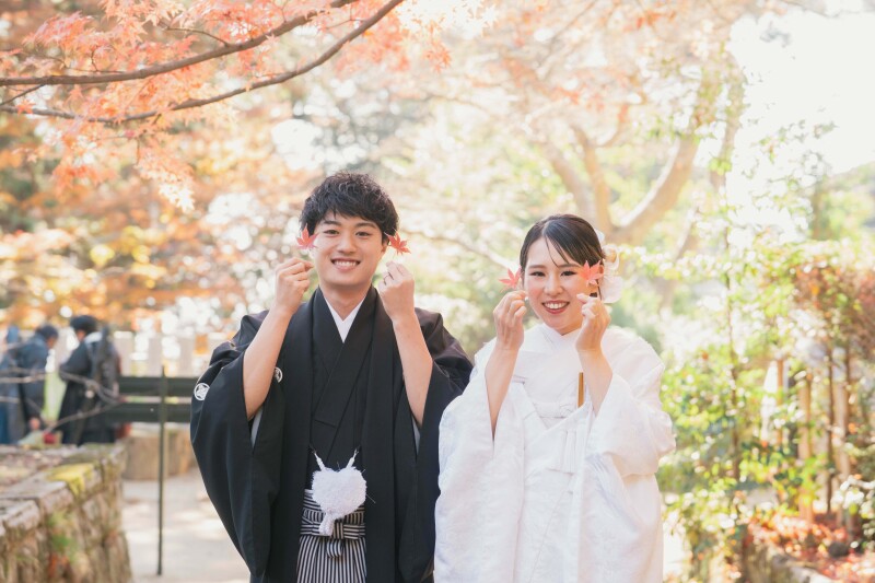 【 !早割特典付き! 】紅葉ロケーションフォトウェディングプラン