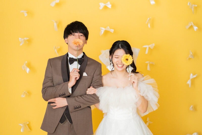 【3/31まで】コスパ最強！明朗会計！お急ぎスタジオ＆ロケ撮影プラン★4着￥308,000！衣装差額無！プレミアムレタッチ付！