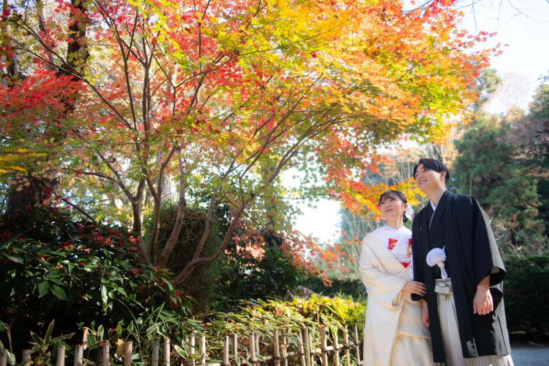 【 !早割特典付き! 】紅葉ロケーションフォトウェディングプラン