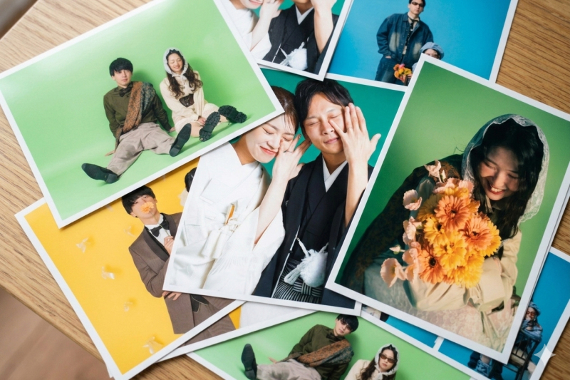 【4月末までの撮影限定】〈L版プリント付〉色で遊ぶ！ポップ＆カラフルスタジオプラン