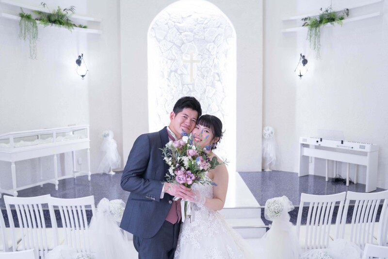★Photorait限定【アンシャンテひたちなか店で憧れのチャペルフォトウェディング】〜基本料金30%OFF〜