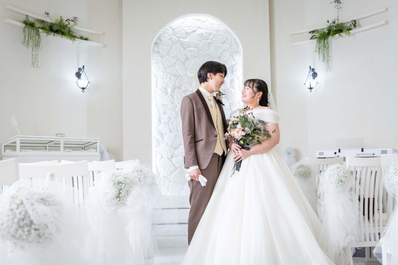 ★Photorait限定【アンシャンテひたちなか店で憧れのチャペルフォトウェディング】〜基本料金30%OFF〜