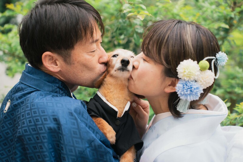 ★Photorait限定【たいせつな&ldquo;家族&rdquo; ペットと一緒】スタジオフォトプラン