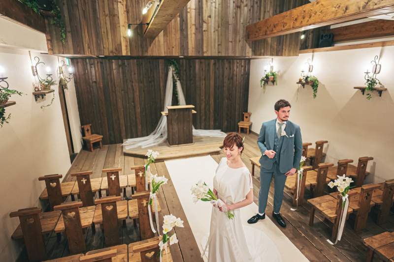 ★フォトレイト限定★結婚式場バウムで憧れの《チャペルフォトウェディング》〜基本料金30%OFF〜