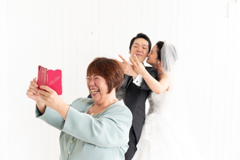 家族と残すフォトウェディングプラン