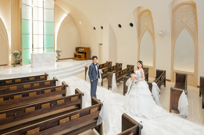 【チャペル挙式】が叶う!!挙式と写真で残す結婚式プラン