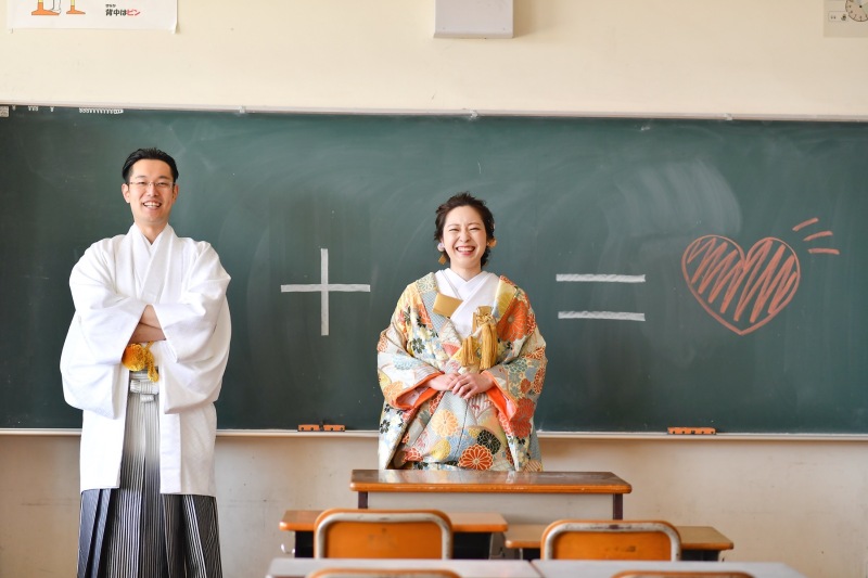 photorait限定【学校ロケーション撮影プラン】2人の思い出の学校や、出会った学校での撮影プラン