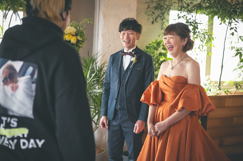 ご家族とご友人からのサプライズ