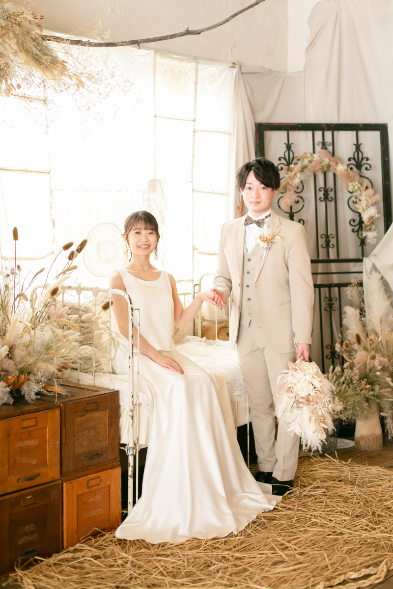 スマートにエスコートして、お迎えショット♪