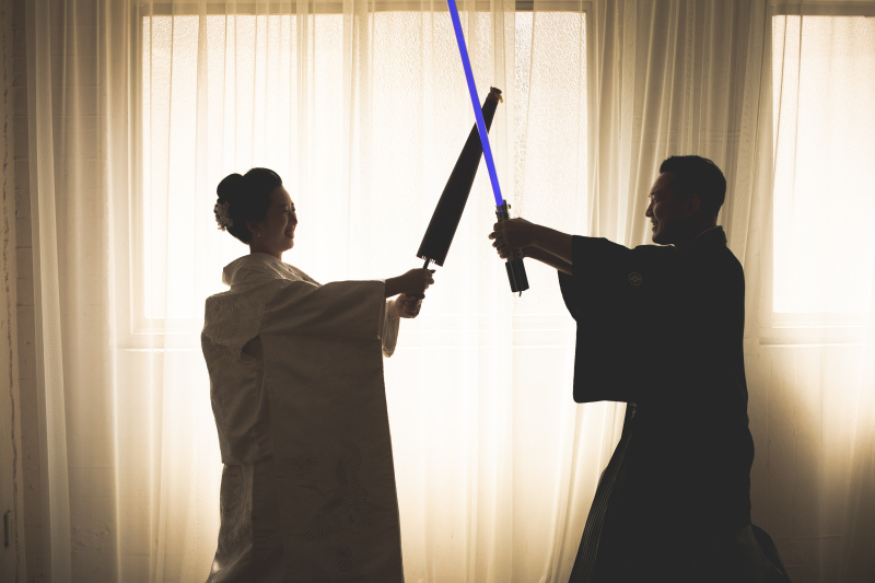 ライフセイバーでチャンバラ!?