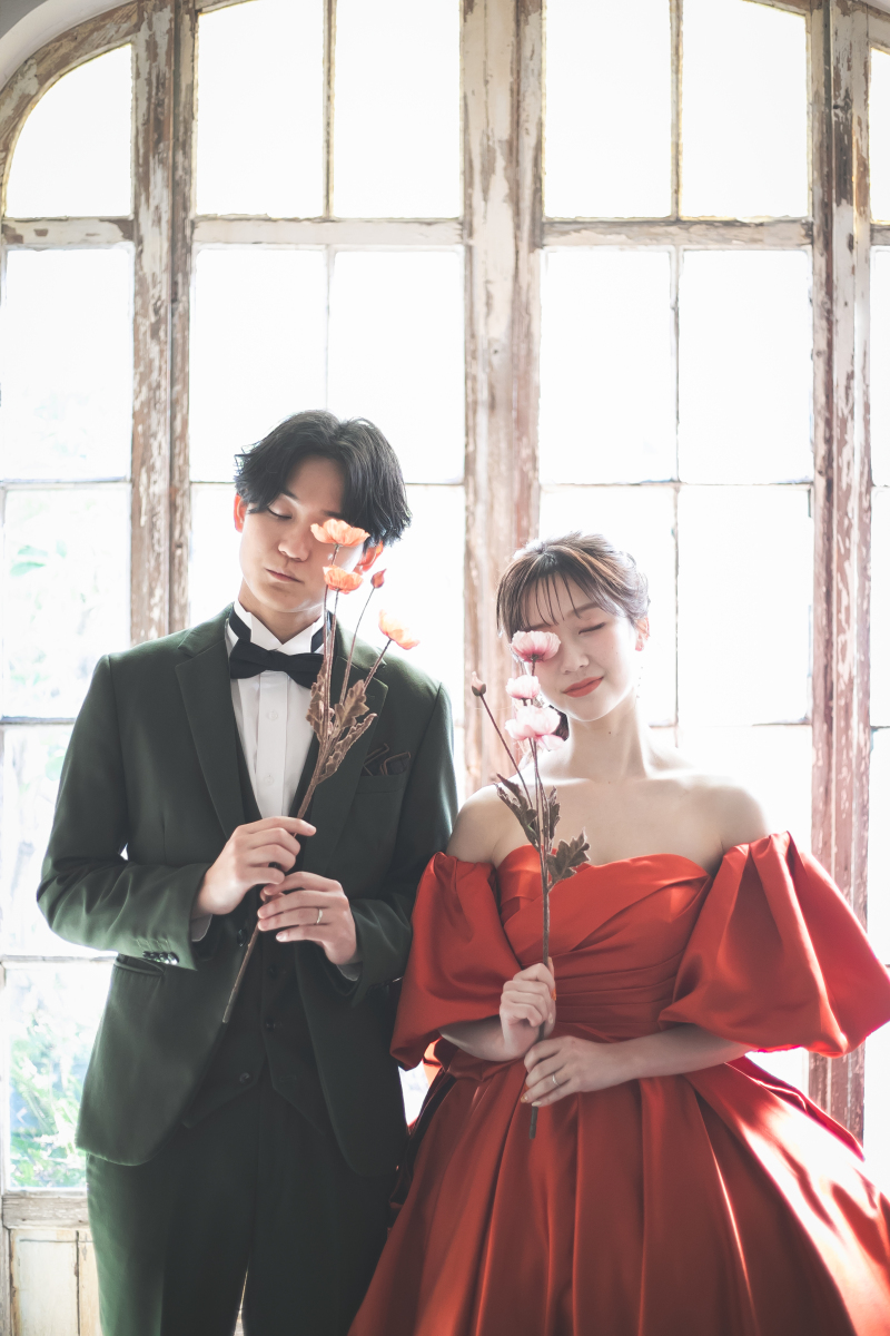 優しく目をとじて、ドリーミーポーズ