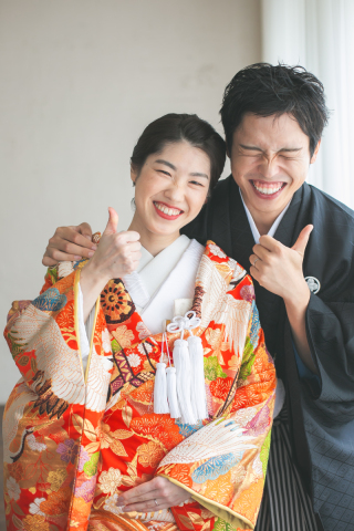 色鮮やかに、ふたりらしく