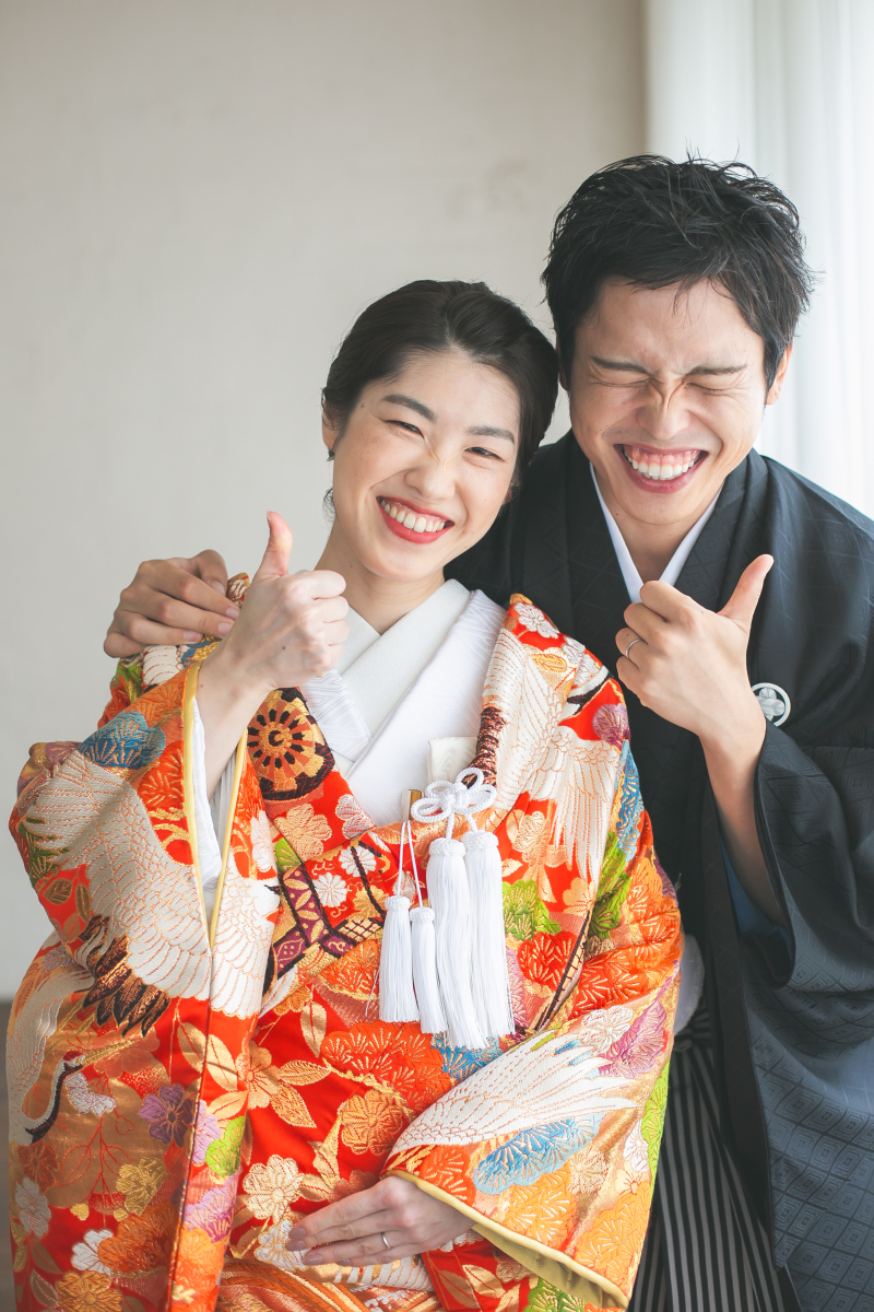 色鮮やかに、ふたりらしく