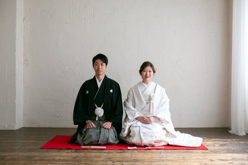 シンプルな空間で残したい!定番の正座カット!