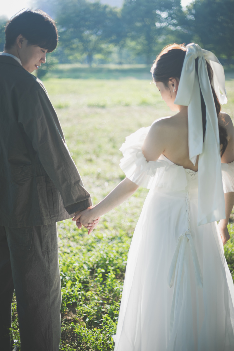 おふたりの空気感にぴったりなスタイリング