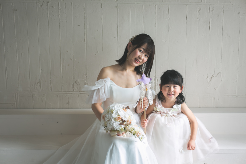 お姫様みたいな可愛いおふたりでも♪