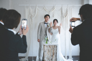 ご家族さまと一緒に過ごすセレモニーフォトウェディング