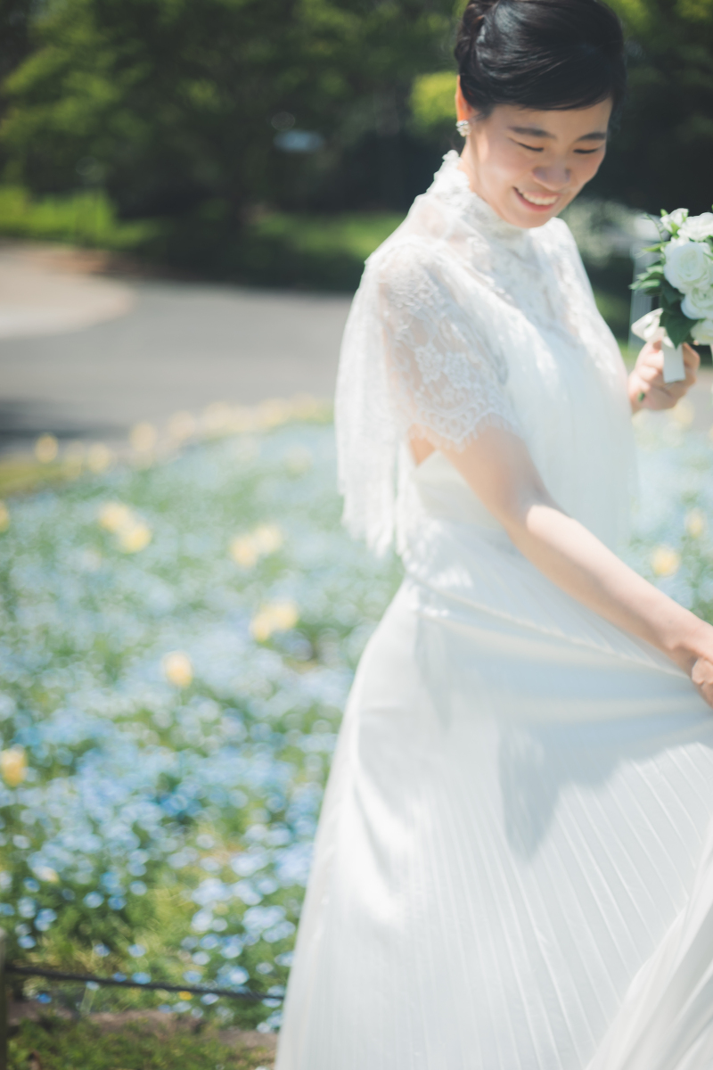 ご新婦さまのソロカット♪