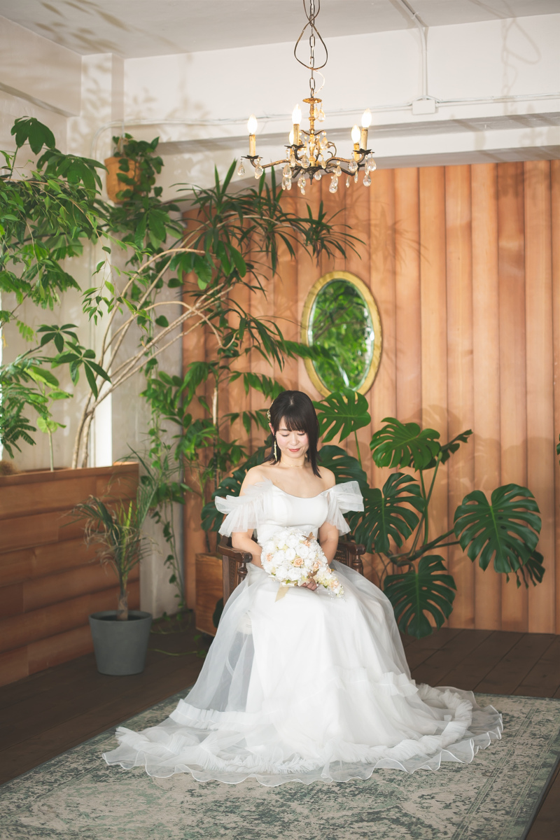 しっとり大人な雰囲気でのソロショット