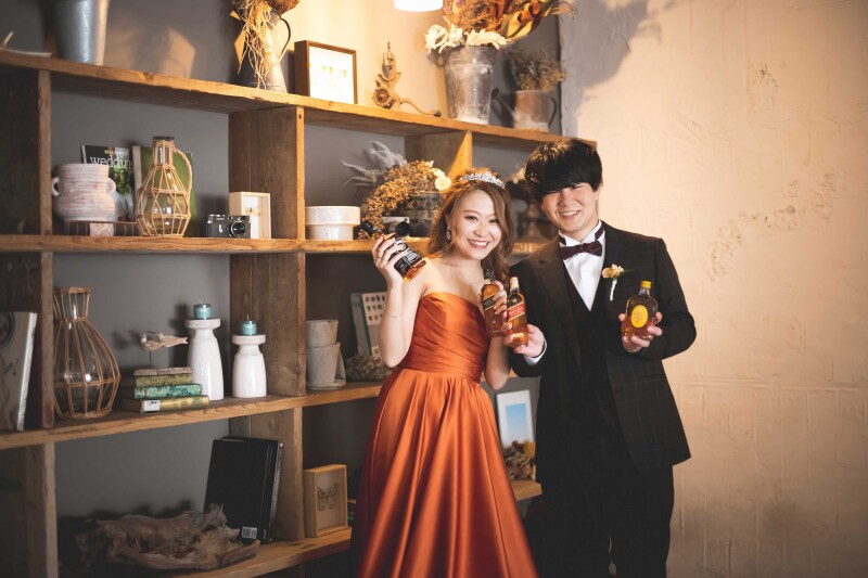 ラストカットは二人でスマイル♪