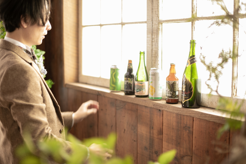 おふたりらしいグッズを並べてオリジナリティを♪