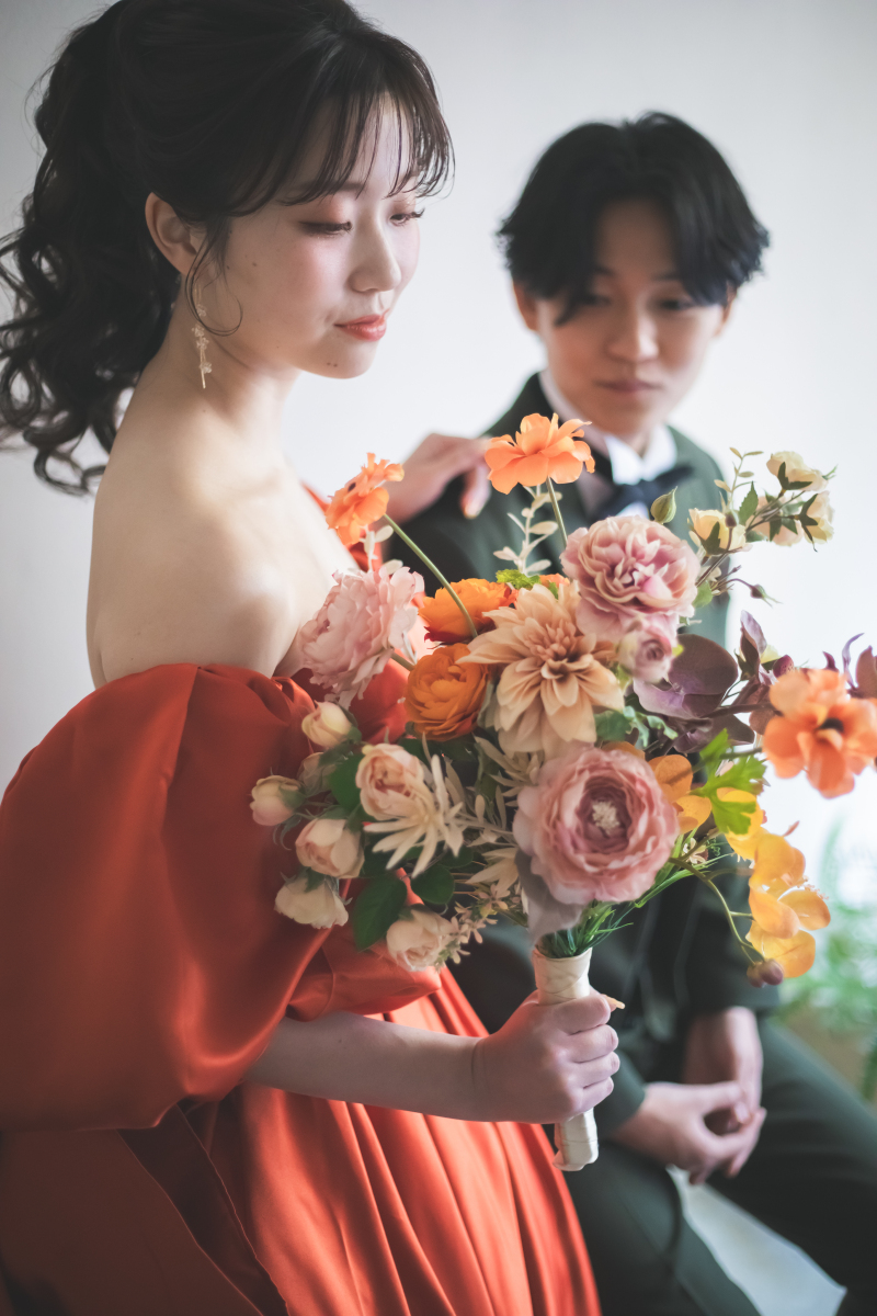 オフショルの袖でイメージチェンジ