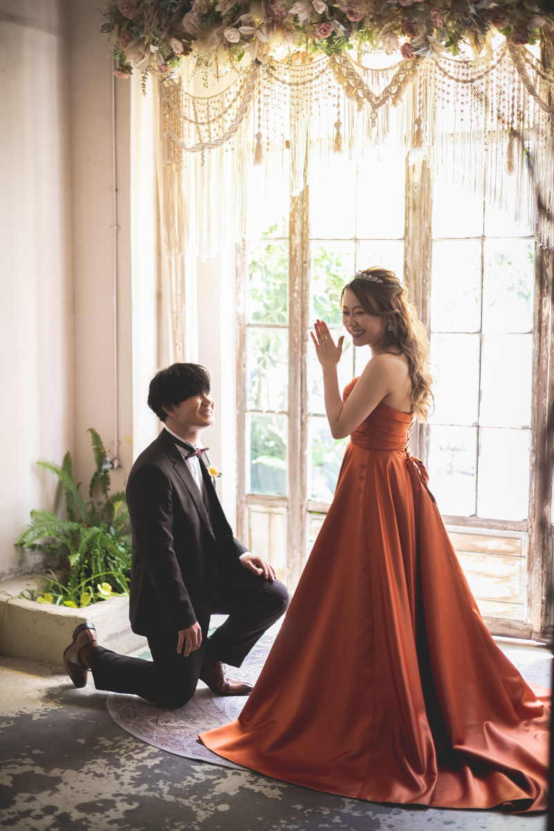 プロポーズ風写真