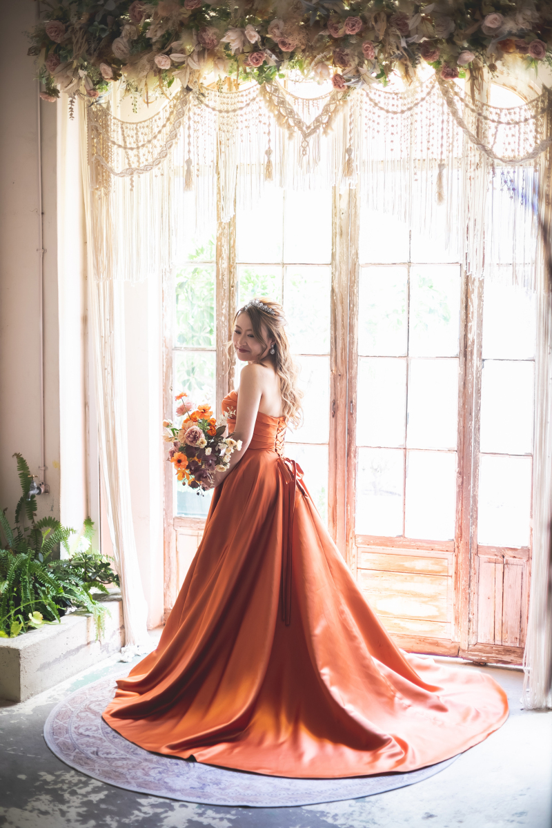 バックショットも美しく！