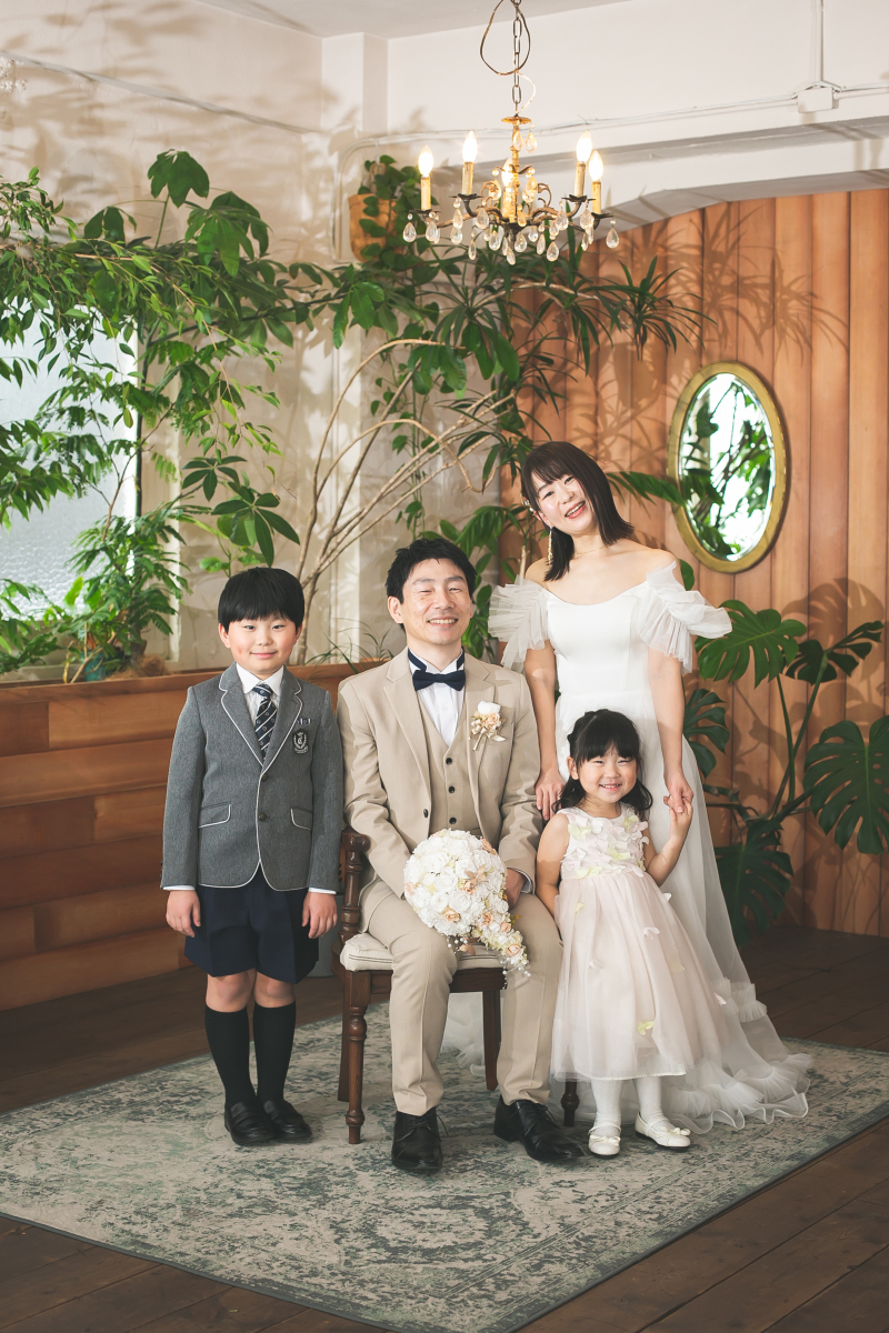 ホームドラマみたいな家族写真