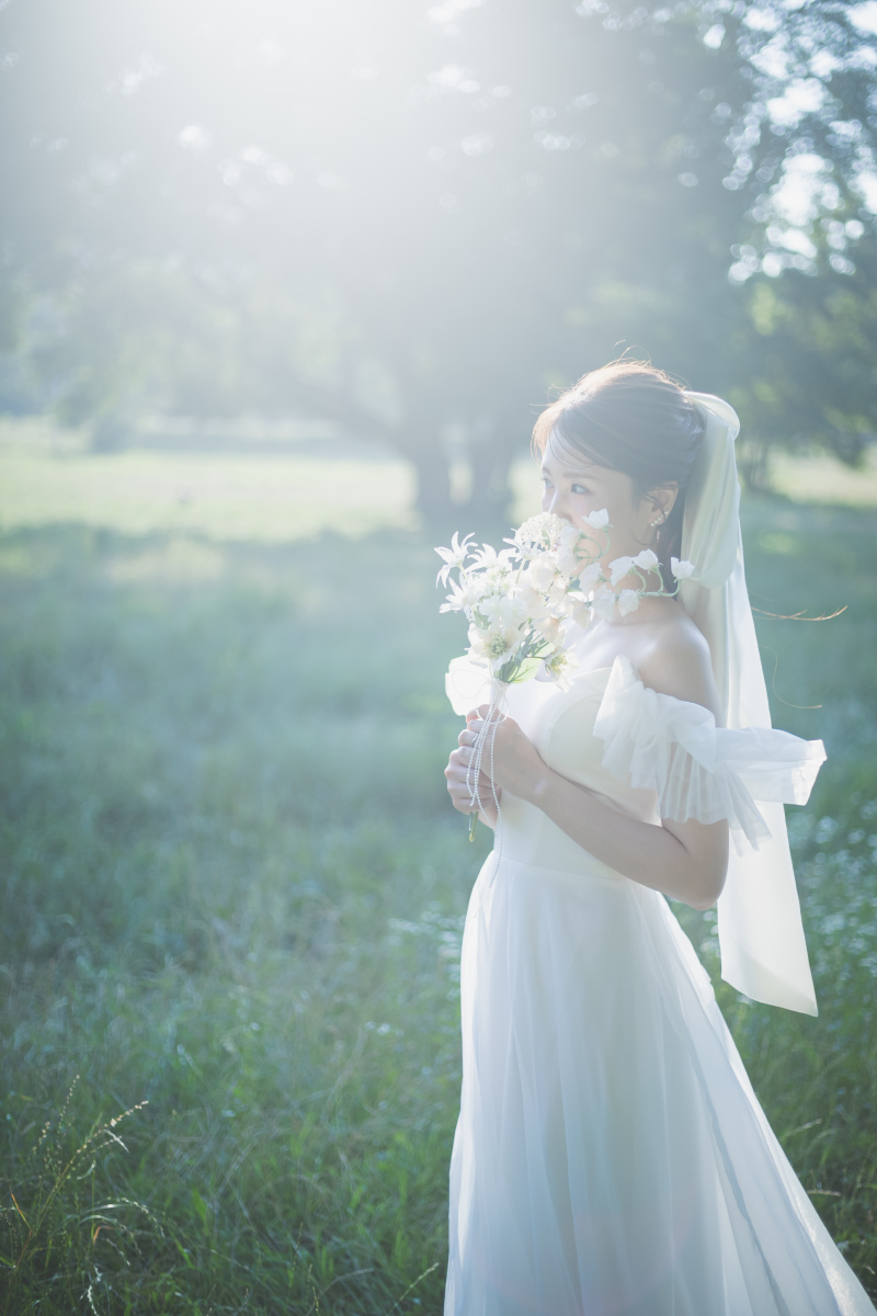 個性的でもかわいらしいブーケ◎