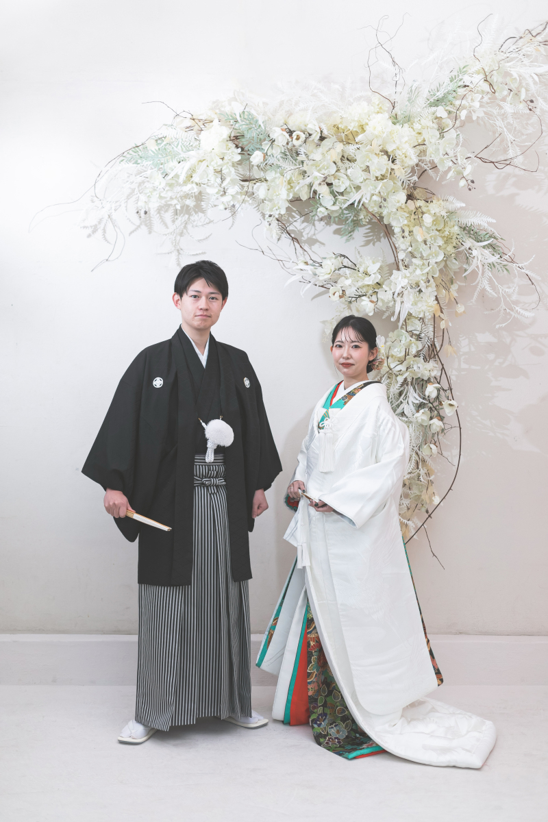 和装の風格感じる1枚からスタート