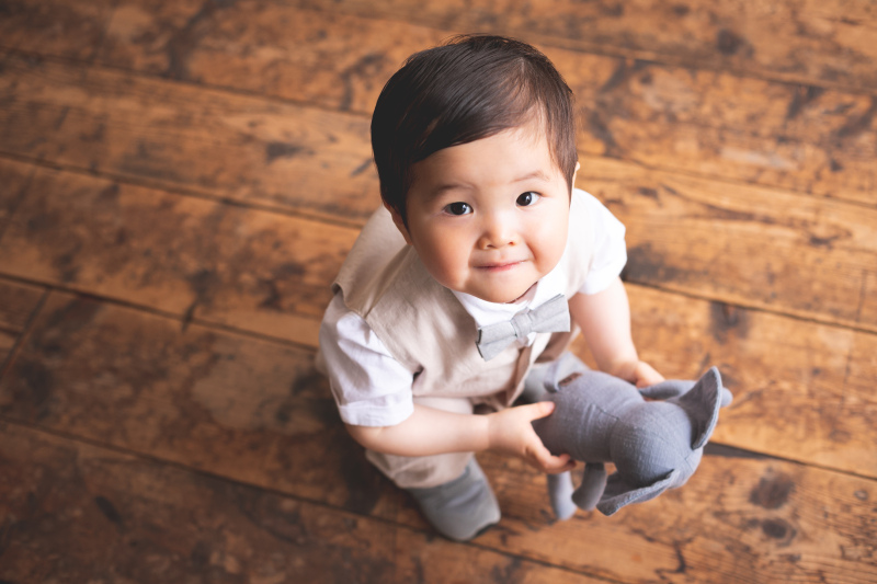 無邪気に遊ぶ、お子様のソロカットも♪