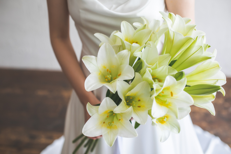 こだわりのお花でオリジナルのブーケを♪