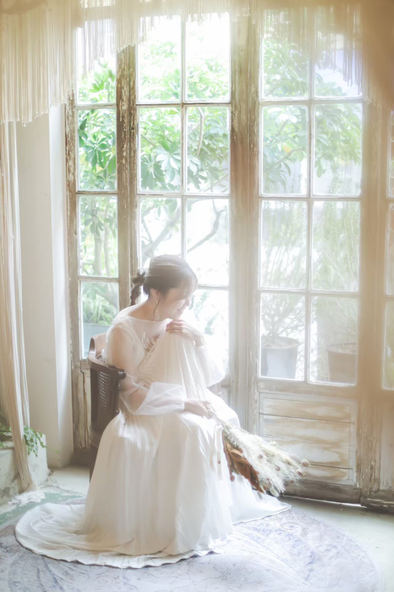 逆光をいかして、幻想的な写真も♪