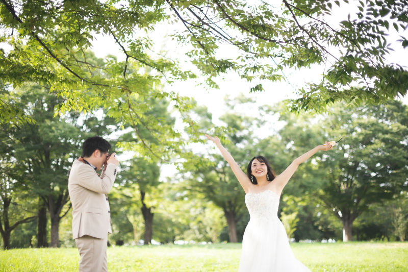 EARTH STUDIO_ガーデンで撮影できる