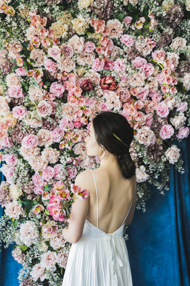 大人っぽく上品な佇まい