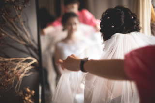 メイクシーン撮影