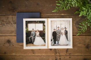 台紙写真(2面仕上げ)