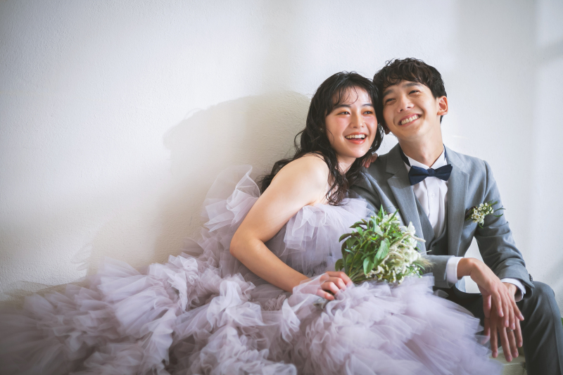 おふたりのお気に入りの1枚を選べます!