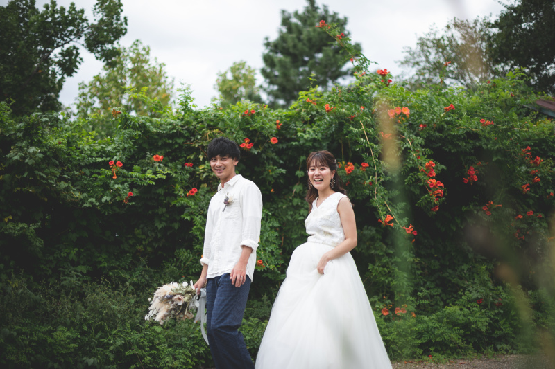 EARTH STUDIO_ガーデンで撮影できる