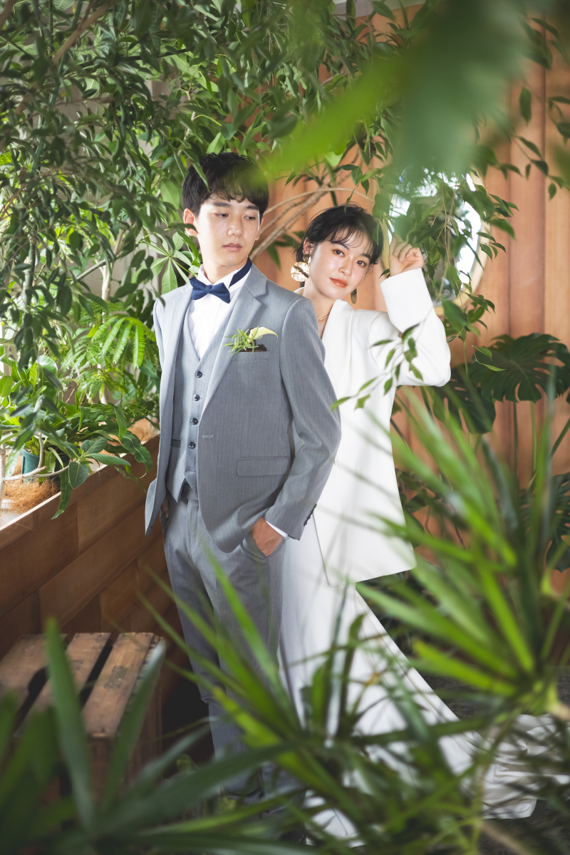 【ヴェール】リアルの観葉植物に囲まれて