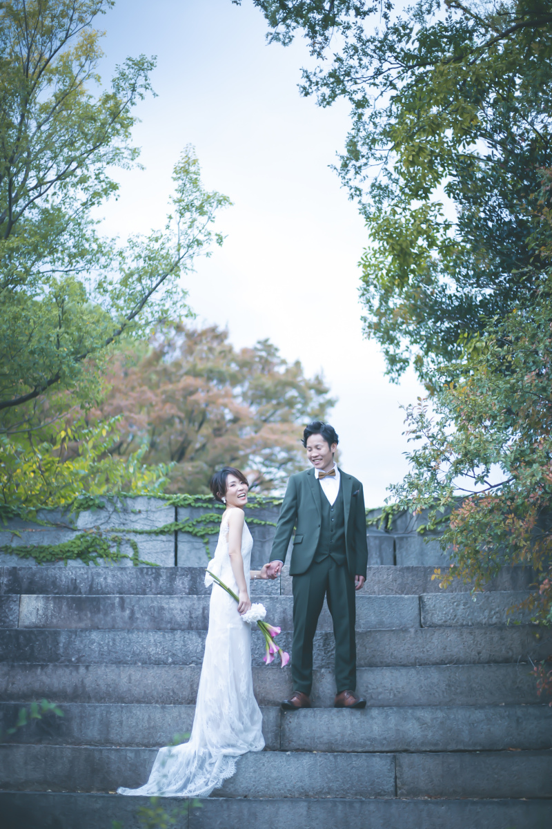 ポージングはおふたりの雰囲気に合わせて提案させて頂きます。