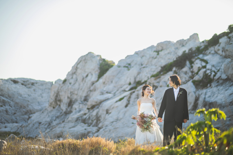 【ロケーション】洋装1点|60分撮影|データ200カット&アルバム // キャンペーン中 ¥231,000 ▷ ¥203,500