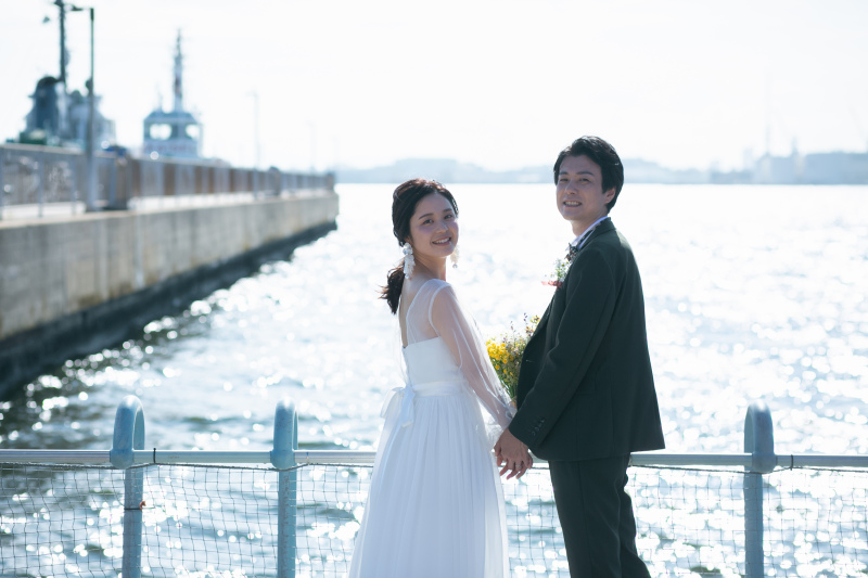 【ロケーション】洋装1点|60分撮影|データ200カット&アルバム // キャンペーン中 ¥231,000 ▷ ¥203,500