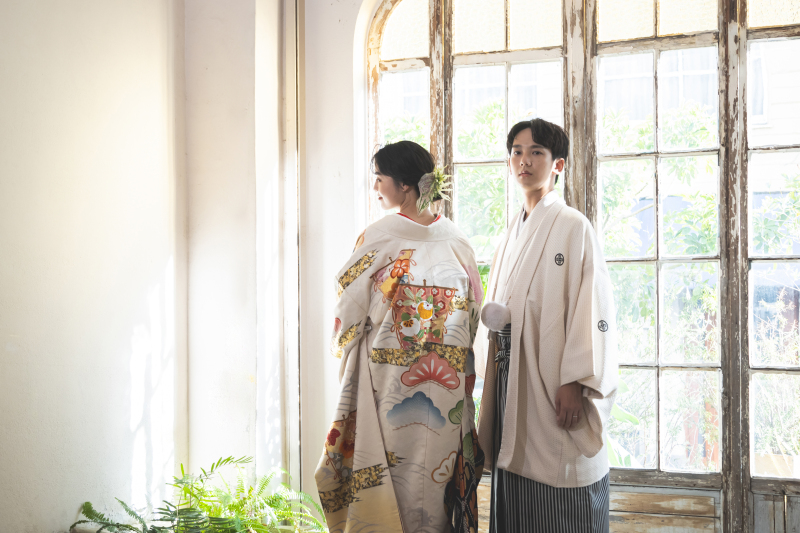 【年内来店限定】スタジオ和装1点|60分撮影|データ50カット // キャンペーン ¥154,000 ▷ ¥126,500