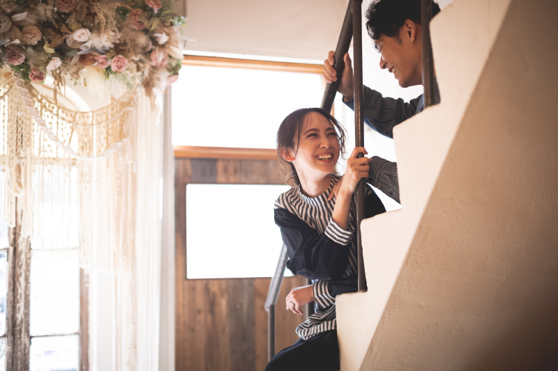 【Phototait限定プラン】スタジオ私服撮影*エンゲージフォトプラン ◇ 全データ(約100カット)付