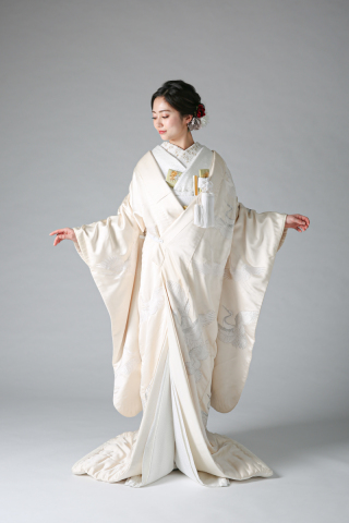 銀刺繍 (生成り) WU00003