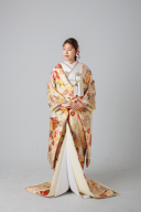 吉祥富貴文ピンク